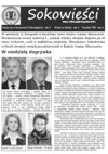 Numer 1 Sokowieści Numer 1 Sokowieści. Czasopismo lokalne Sokołowska